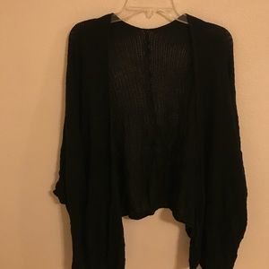 Black cardigan from brandy Melville